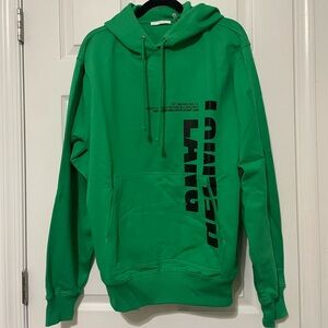Men’s Helmut Lang Macro Mix Hoodie - Size Medium